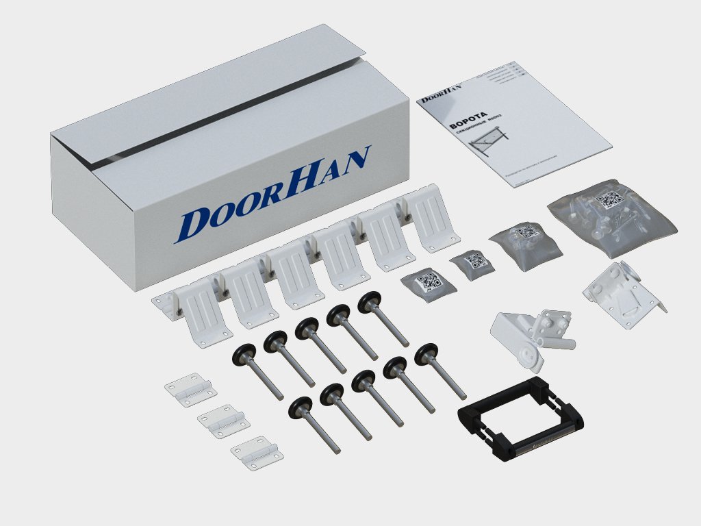 Гаражные ворота Doorhan RSD02 (5600х2600) - фото 3 детальное